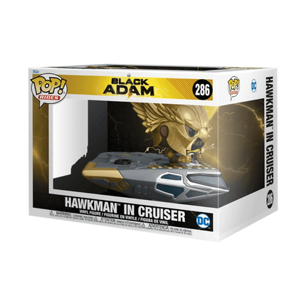 Funko Pop - Black Adam Hawkman in Cruiser #286