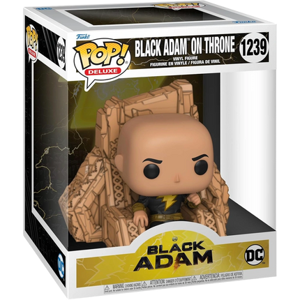 Funko Pop - Black Adam on throne #1239