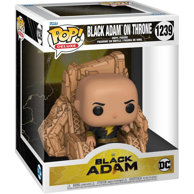 Funko Pop - Black Adam on throne #1239