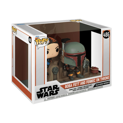Funko Pop - Boba Fett and Fennec on throne #486