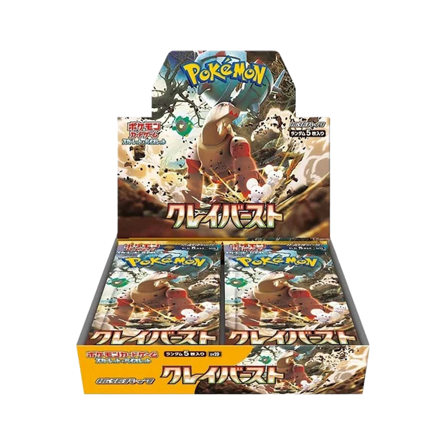 Pokemon - Clay Burst - Booster Box
