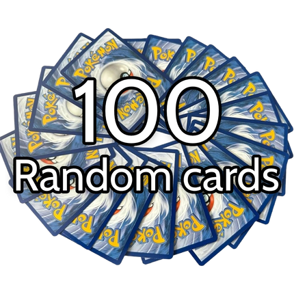 Pokemon - 100 Random cards - English