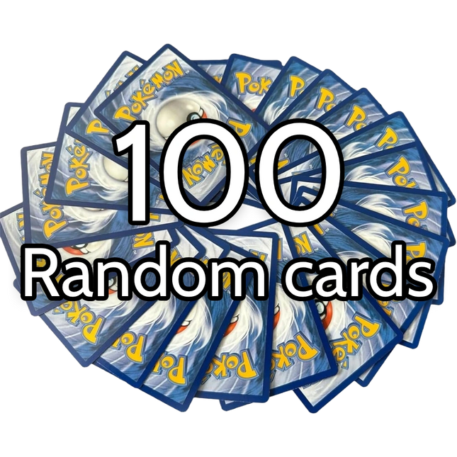 Pokemon - 100 Random cards - English
